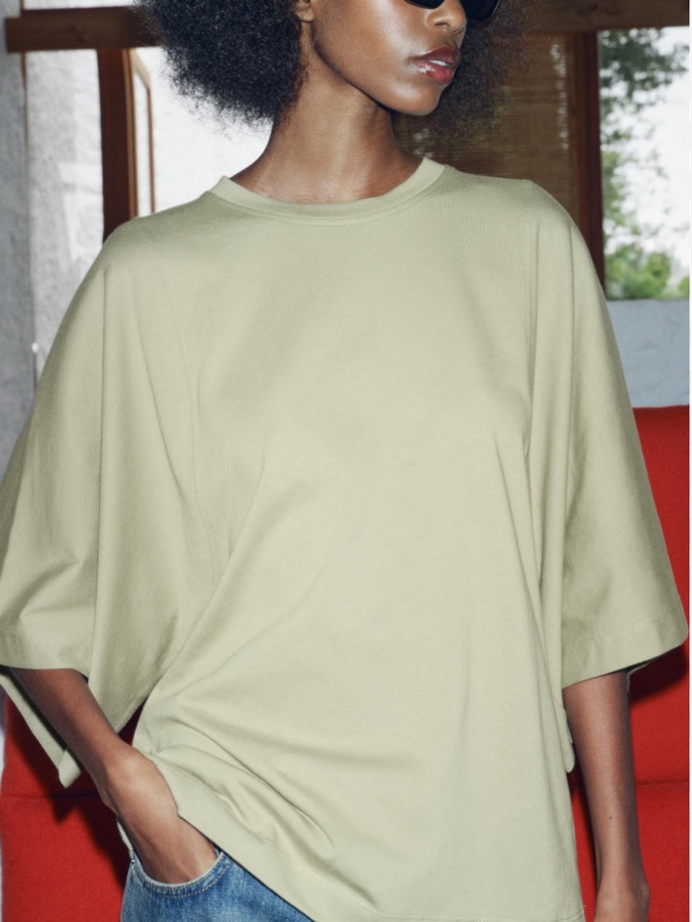 Zara Oversized KIMONO SLEEVE